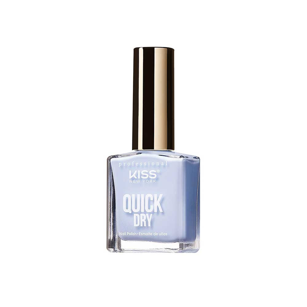 Kiss New York Professional Quick Dry Nail Polish - Glitter Attack, 0.44 Oz (QP09)