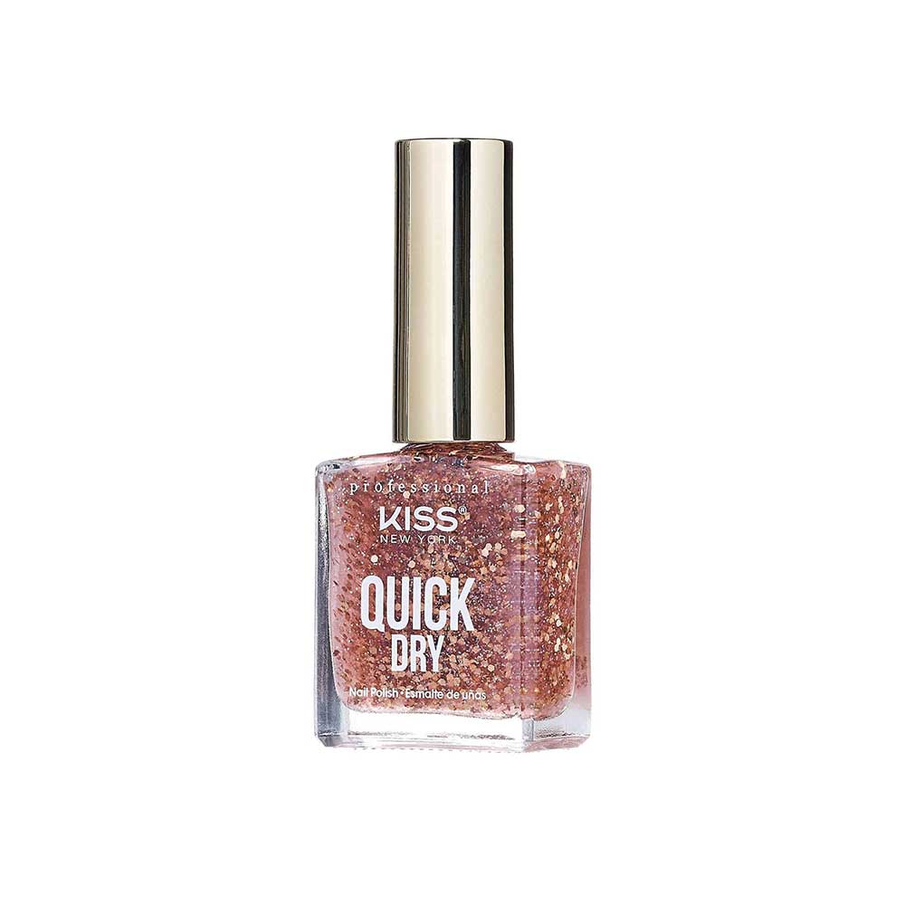 Kiss New York Professional Quick Dry Nail Polish - Principal Ballet, 0.44 Oz (QP23)