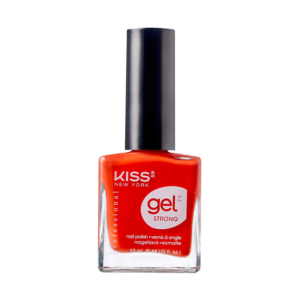 Kiss New York Professional Gel Strong Nail Polish - Seduction, 0.44 Oz (KNP012)