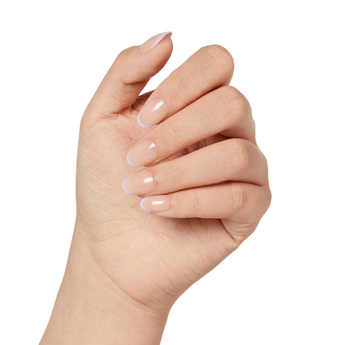 Kiss Salon Acrylic French Nails - Like Me, 0.07 Oz (SFO04)