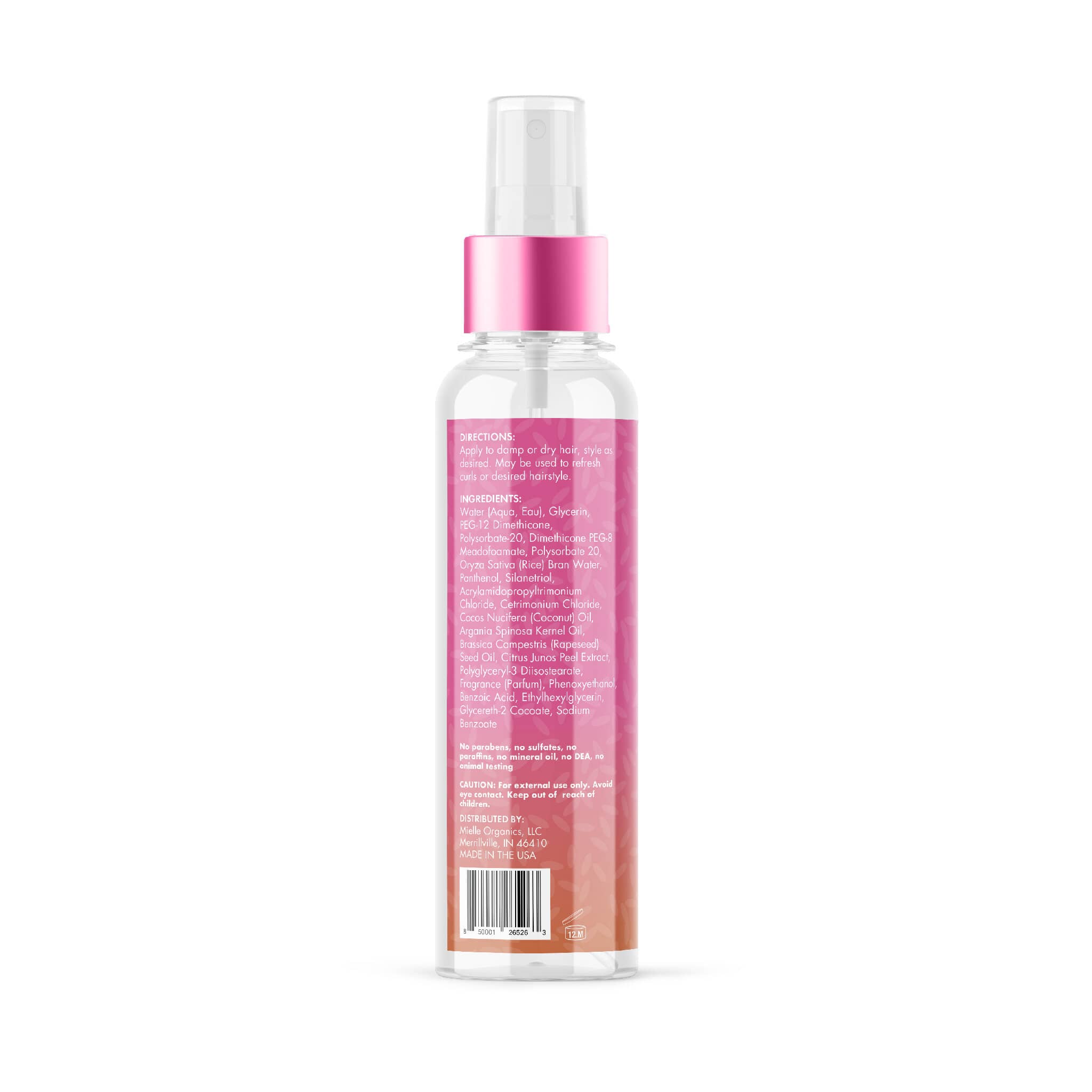 Mielle Rice Water Shine Mist Spray, 4 Oz (MI65263)