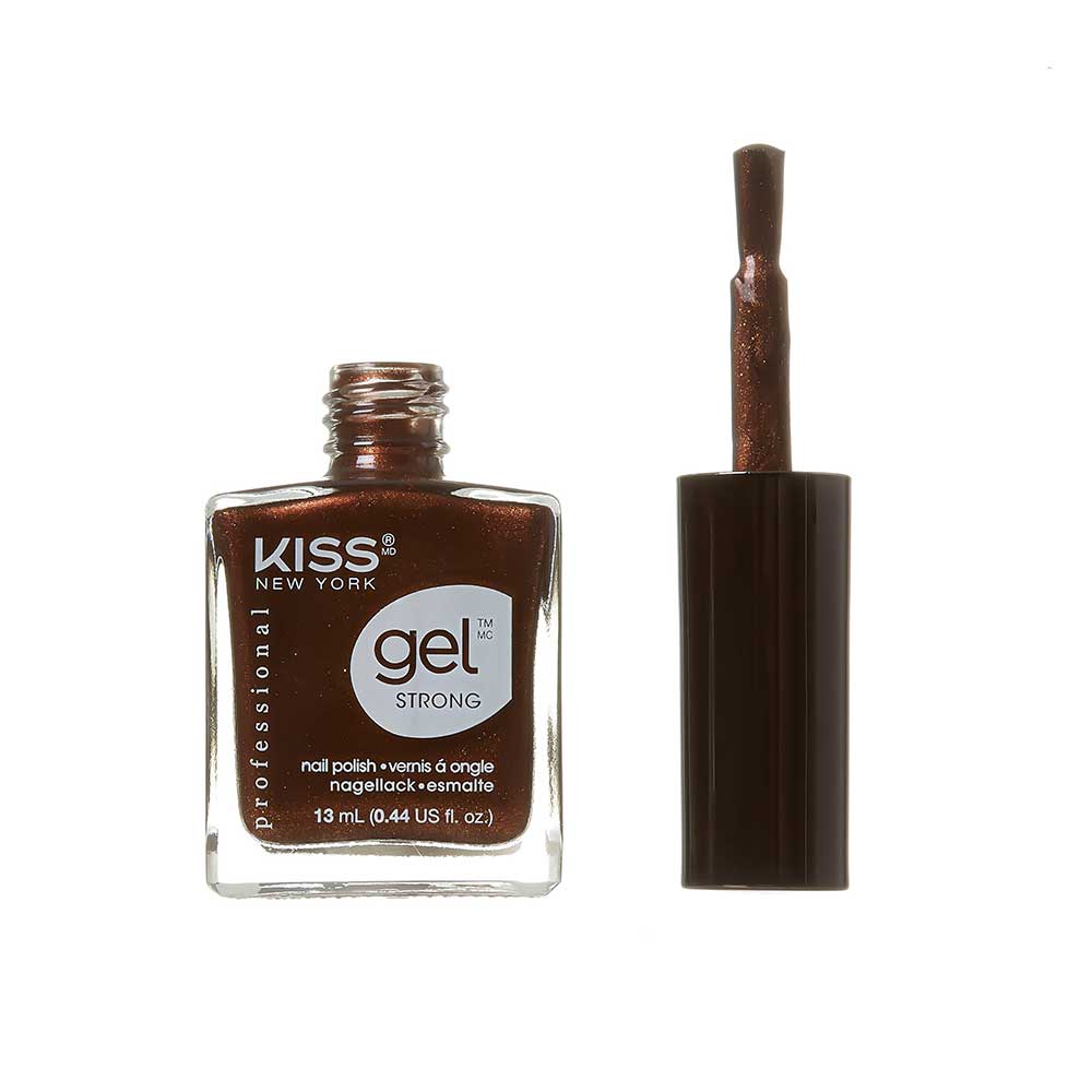 Kiss New York Professional Gel Strong Nail Polish - Antique, 0.44 Oz (KNP011)