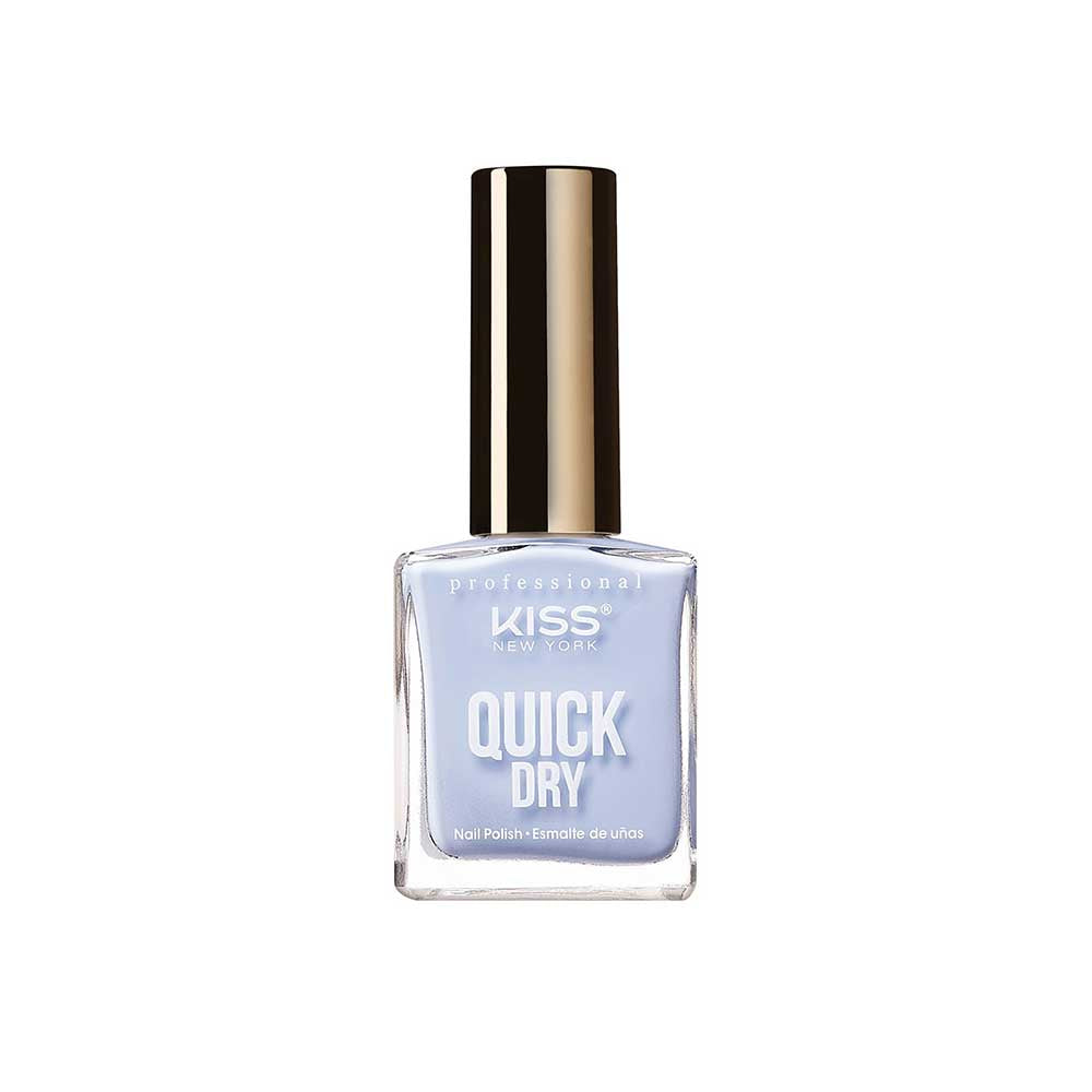 Kiss New York Professional Quick Dry Nail Polish - Glitter Attack, 0.44 Oz (QP09)