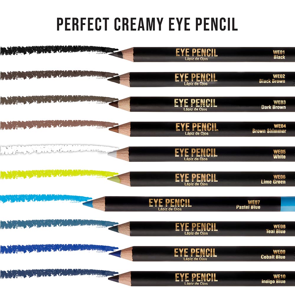 Kiss New York Professional Silky Smooth Eye Pencil Liner - Pastel Blue (WE07)