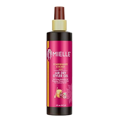 Mielle Pomegranate & Honey Air Dry Styler Gel, 8 Oz