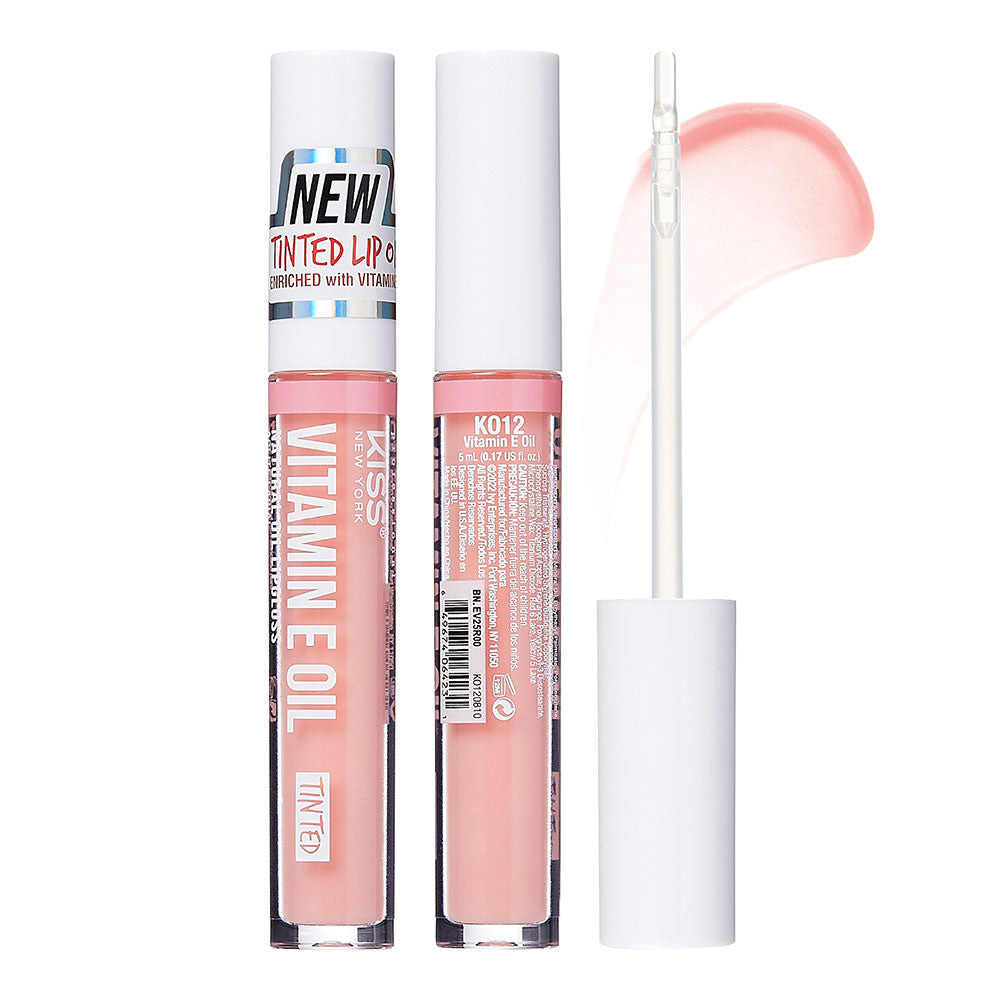 Kiss New York Professional Natural Oil Lipgloss - Vitamin-E (KO12)