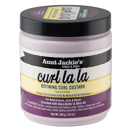 Aunt Jackie's Curl La La, Lightweight Curl Defining Custard, 15 Oz