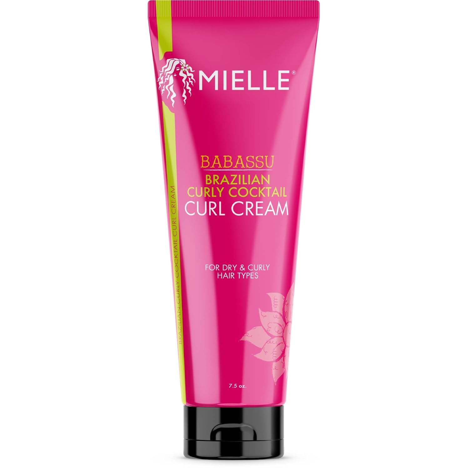 Mielle Organics Brazilian Curly Cocktail Curl Cream, 7.5 Oz