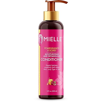 Mielle Organics Pomegranate & Honey Detangling Conditioner, 12 Oz