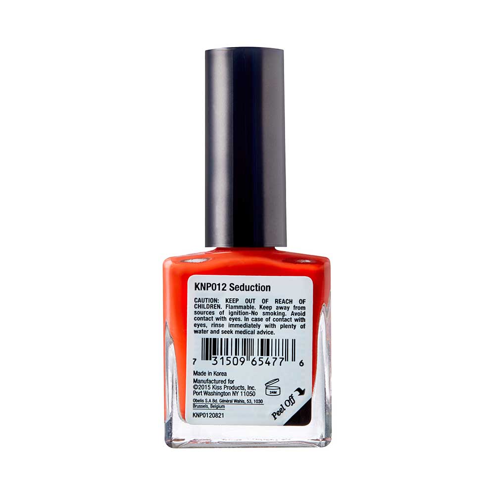 Kiss New York Professional Gel Strong Nail Polish - Seduction, 0.44 Oz (KNP012)