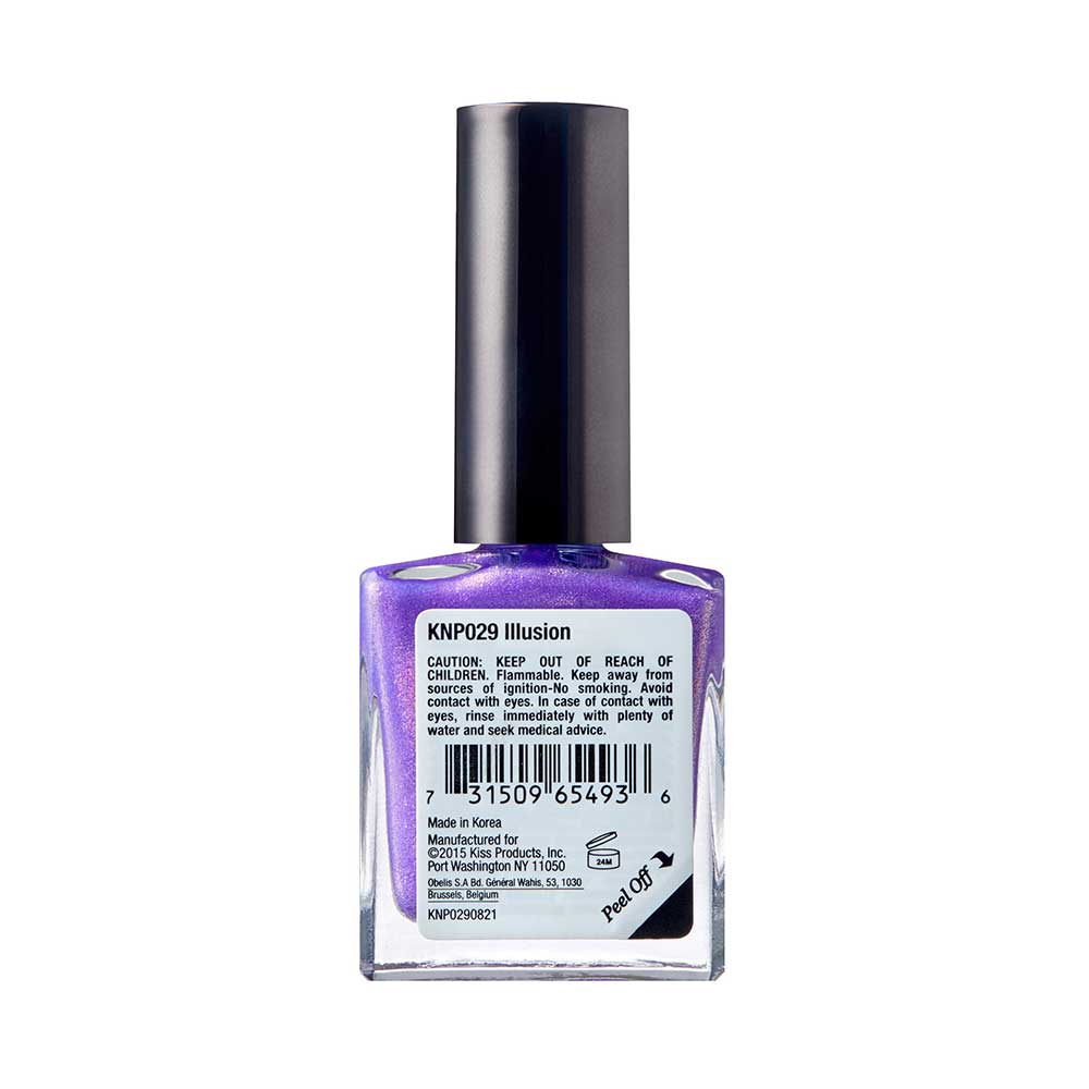 Kiss New York Professional Gel Strong Nail Polish - Illusion, 0.44 Oz (KNP029)