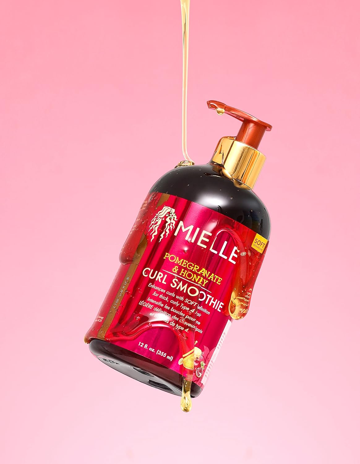 Mielle Organics Pomegranate & Honey Leave-In Conditioner, 12 Oz