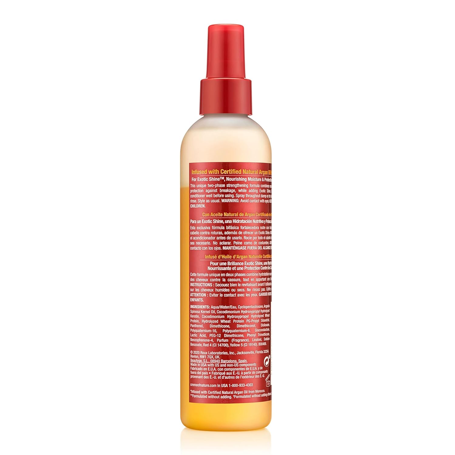 Creme of Nature Strength & Shine Leave-In Conditioner with Argan Oil, 8.4 fl oz (RR25200)