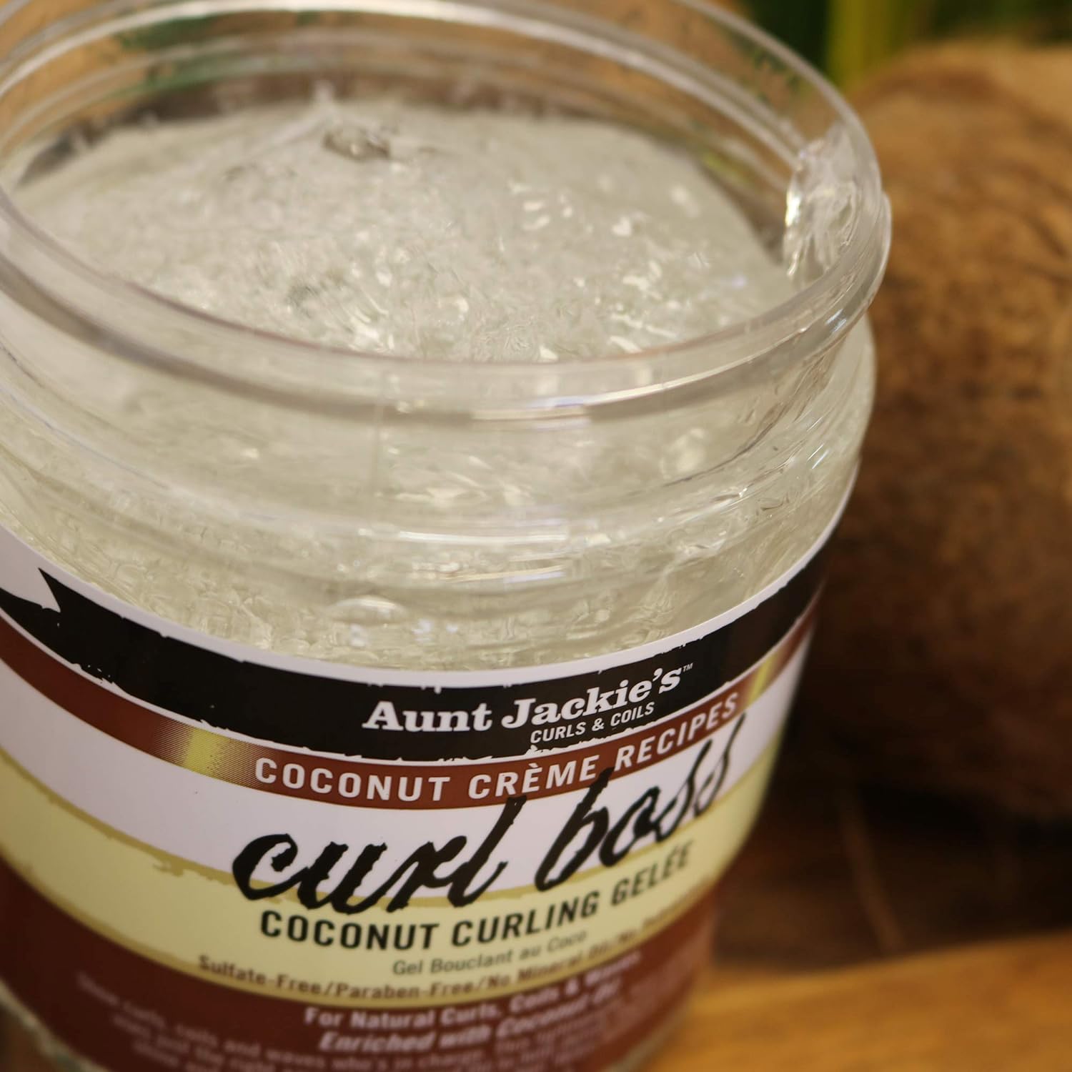 Aunt Jackie's Coconut Creme Recipes - Curl Boss, 15 Oz