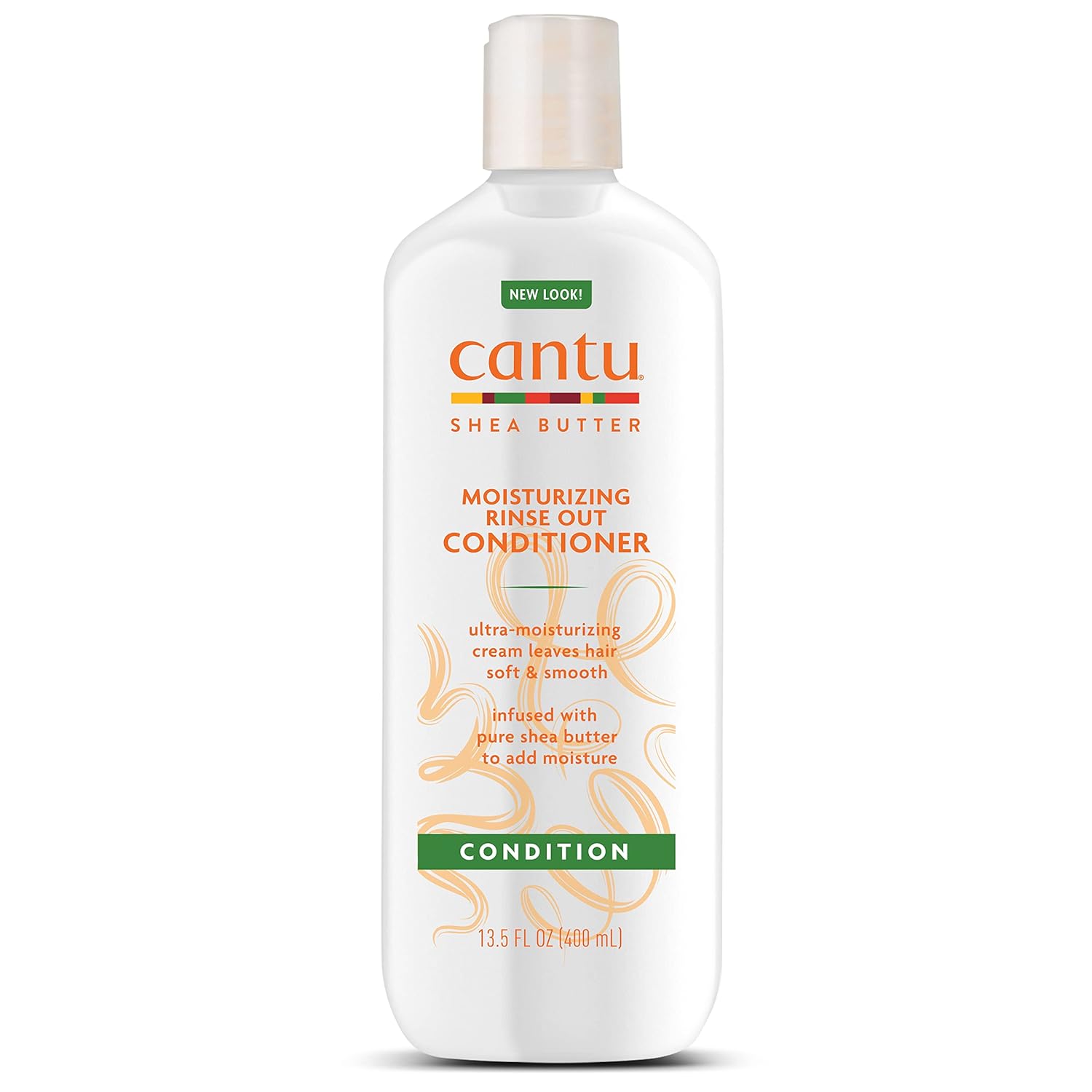 Cantu Moisturizing Rinse Out Conditioner with Shea Butter, 13.5 fl oz (CTU0002)