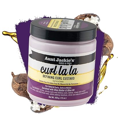 Aunt Jackie's Curl La La, Lightweight Curl Defining Custard, 15 Oz