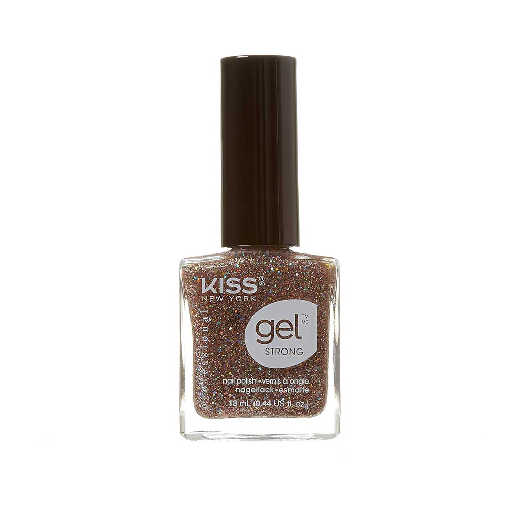 Kiss New York Professional Gel Strong Nail Polish - Princess Tears, 0.44 Oz (KNP076)