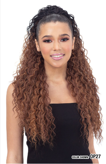 Tropical Curl 26" Gardenia Ponytail