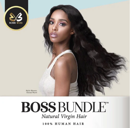 Bobbi Boss BOSS BUNDLE 100% Natural Virgin Hair - Ocean Wave 18"