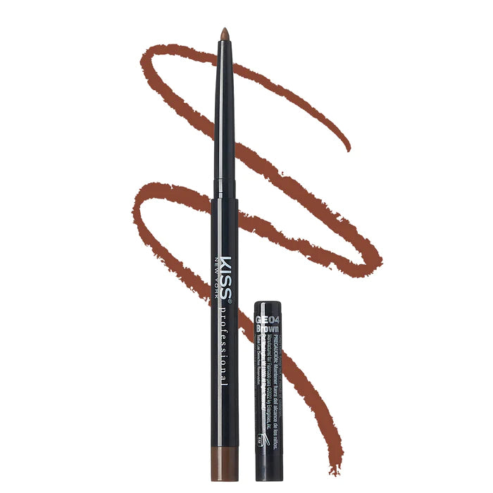 Kiss New York Professional Intense Gel Eyeliner - Brown (GE04)