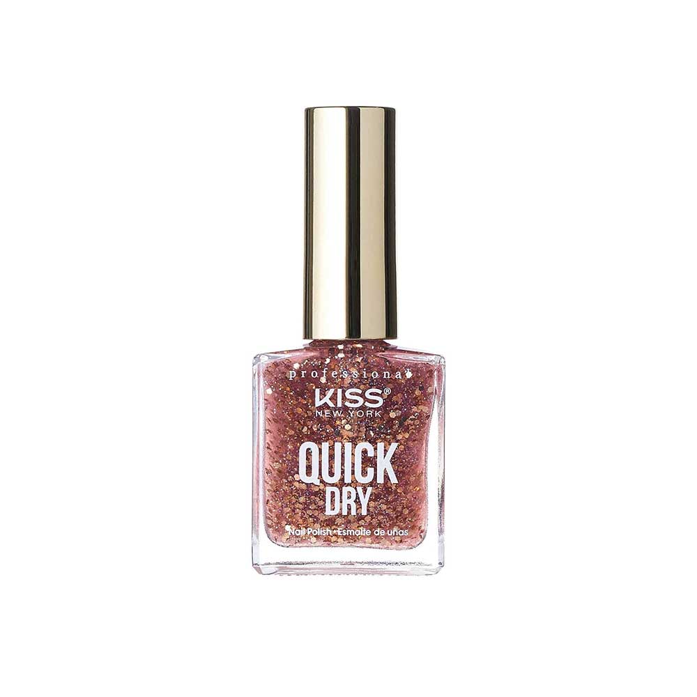 Kiss New York Professional Quick Dry Nail Polish - Principal Ballet, 0.44 Oz (QP23)