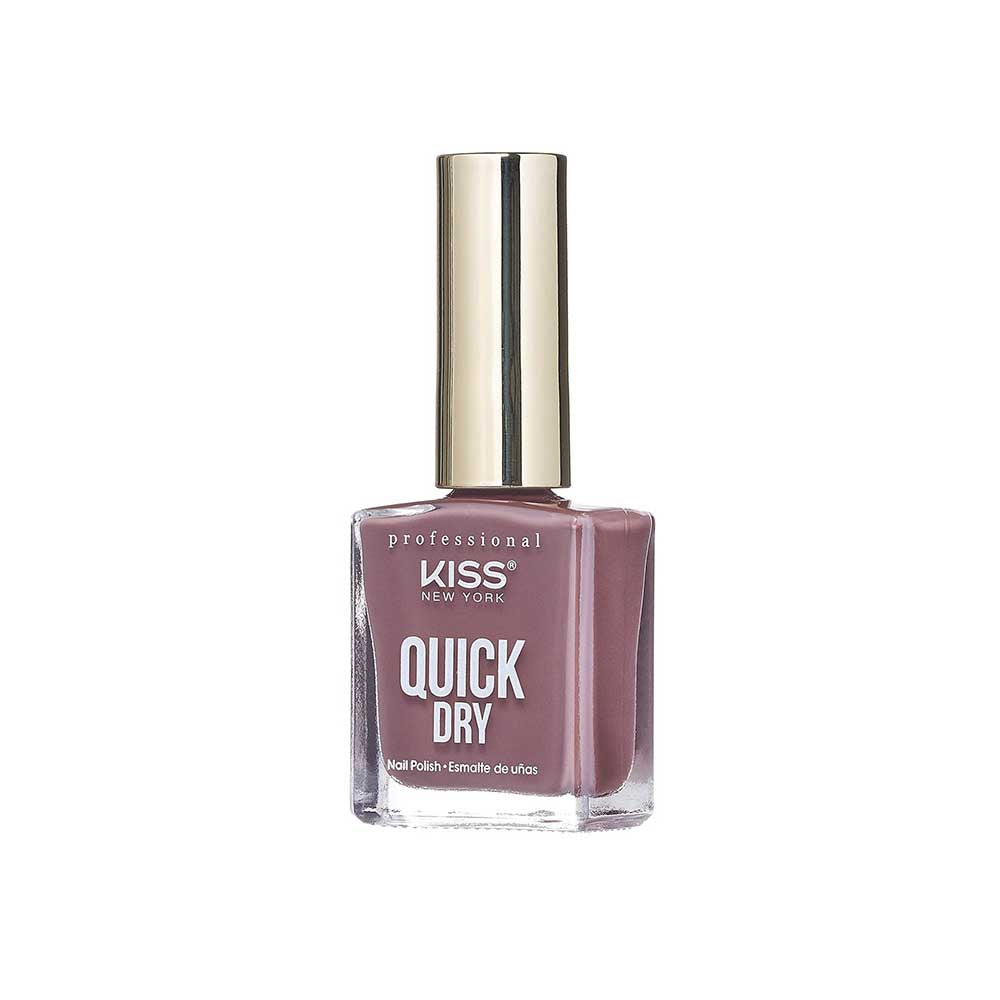 Kiss New York Professional Quick Dry Nail Polish - Mud, 0.44 Oz (QP27)