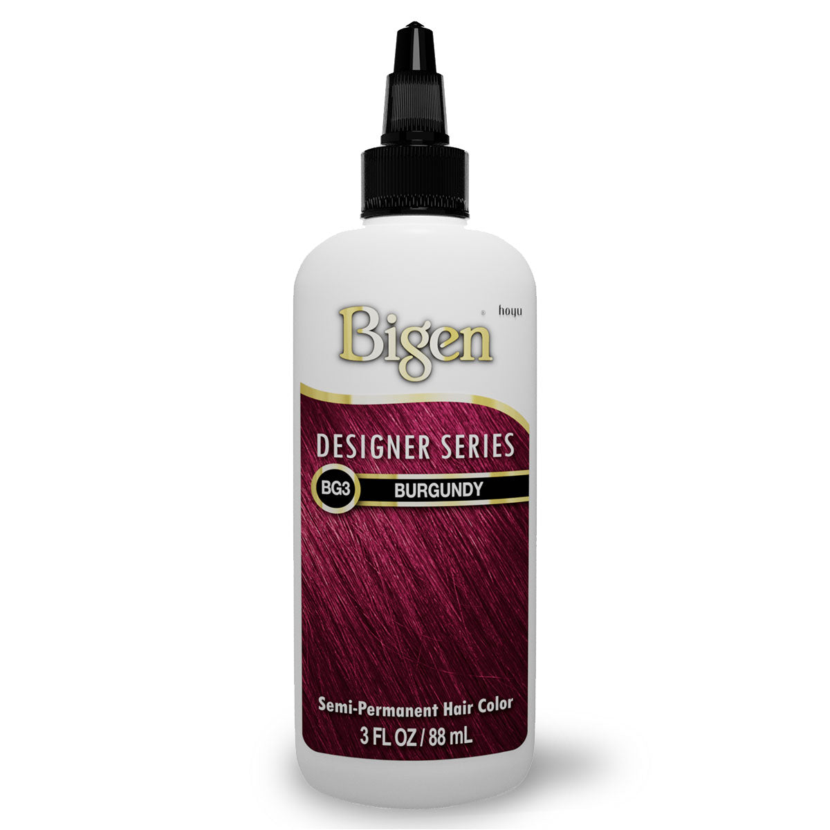 Bigen Designer Series Semi-Permanent Hair Color BG3 Burgundy, 3 Oz (NCBG3)