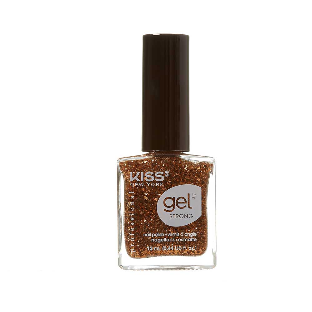 Kiss New York Professional Gel Strong Nail Polish - City of Lights, 0.44 Oz (KNP075)