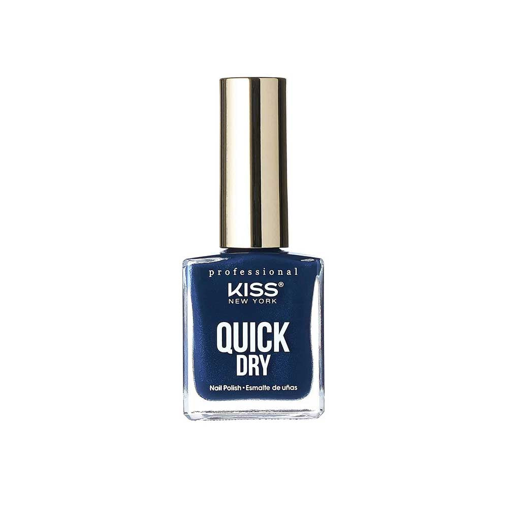 Kiss New York Professional Quick Dry Nail Polish - Deep Sea, 0.44 Oz (QP31)