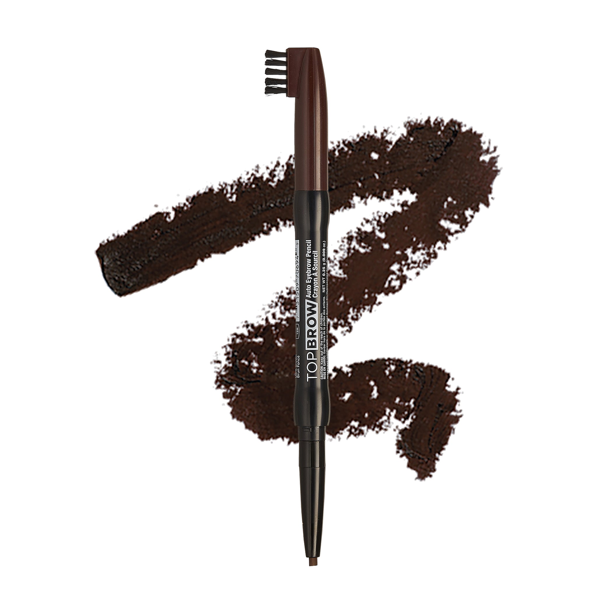 Kiss New York Professional Top Brow Auto Pencil - Dark Brown (KBAP05)