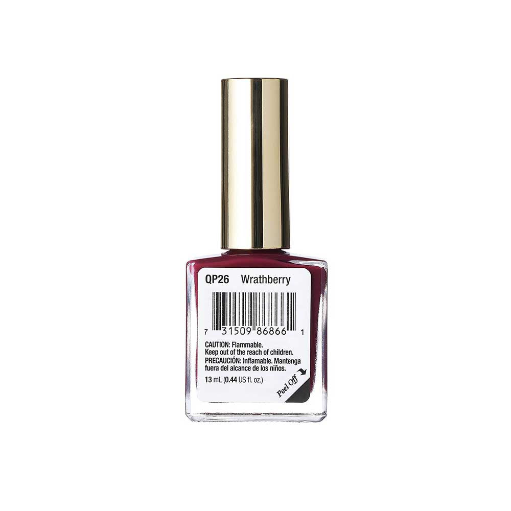 Kiss New York Professional Quick Dry Nail Polish - Wrathberry, 0.44 Oz (QP26)